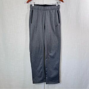 Nike Therma Fit Wide Leg Grey Sweatpants Size XS